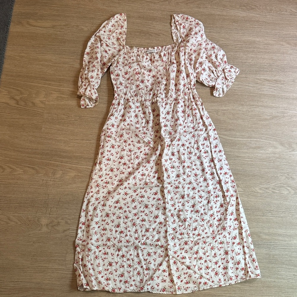 Reformation Puff Sleeve Dress - Doen Style